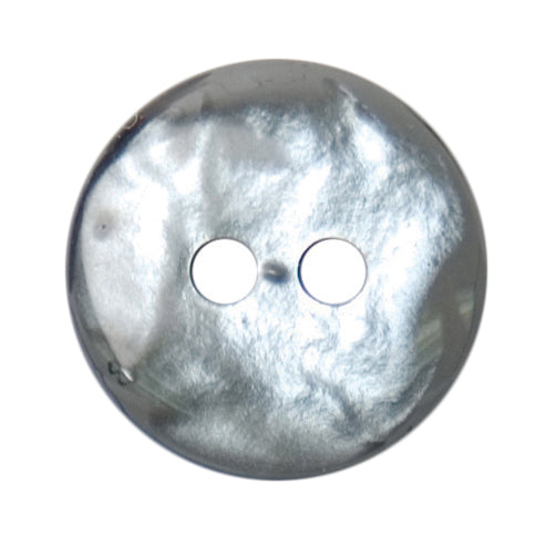 Button 14mm Round 2 Hole Grey