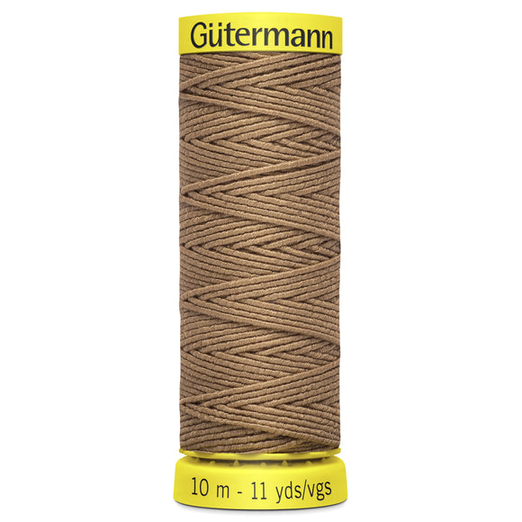 Elastic - Shirring Col 1028 Brown by Gutermann (10m)