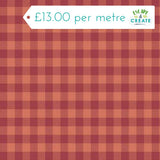 Andover QuiltEssentials Gingham Blood by Laundry Basket Quilts
