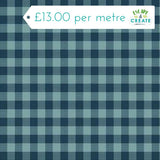 Andover QuiltEssentials Gingham Indigo by Laundry Basket Quilts