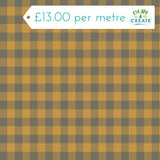 Andover QuiltEssentials Gingham Turmeric by Laundry Basket Quilts