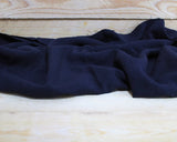 Linen Viscose Slub in Plain Navy