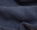 Linen Viscose Slub in Plain Navy