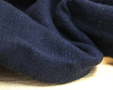 Linen Viscose Slub in Plain Navy