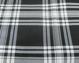 Tartan Menzies Black (Poly/Viscose)