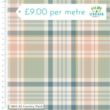 Craft Cotton Co Langdale Country Plaid