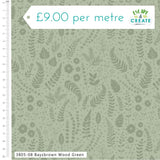 Craft Cotton Co Langdale Baysbrown Wood Green