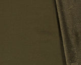 Fleece (Alpine) in Plain Olive Green