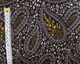 Ponte Roma Paisley Chocolate