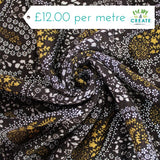 Ponte Roma Paisley Chocolate