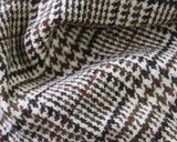 Wool Blend (Dogstooth) Brown/Black