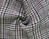 Wool Blend (Dogstooth) Brown/Black