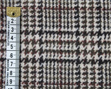 Wool Blend (Dogstooth) Brown/Black