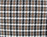 Wool Blend (Dogstooth) in Camel/Black