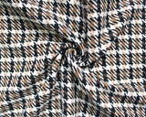 Wool Blend (Dogstooth) in Camel/Black