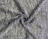 Sweatshirting Viscose Knit in Dark Grey