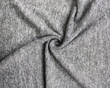 Sweatshirting Viscose Knit in Mid Grey