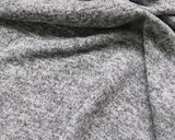 Sweatshirting Viscose Knit in Mid Grey