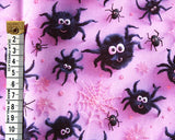 Cotton Halloween 3D Images Spiders