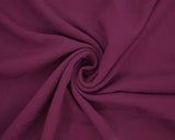 Crepe in Plain Purple (Polyester)