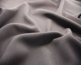 Crepe in Plain Mocha (Polyester)