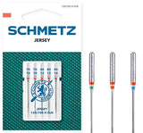 Machine Needles - Jersey Ballpoint Assorted 70/10-90/14 (pack of 5) by Schmetz