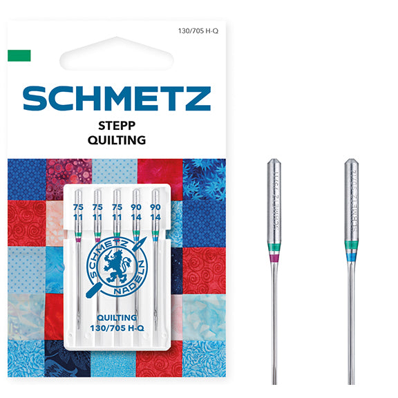 Machine Needles - Quilting Assorted 75/11-90/14 (pack of 5) by Schmetz