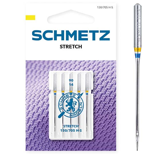 Machine Needles - Stretch 90/14 (pack of 5) by Schmetz