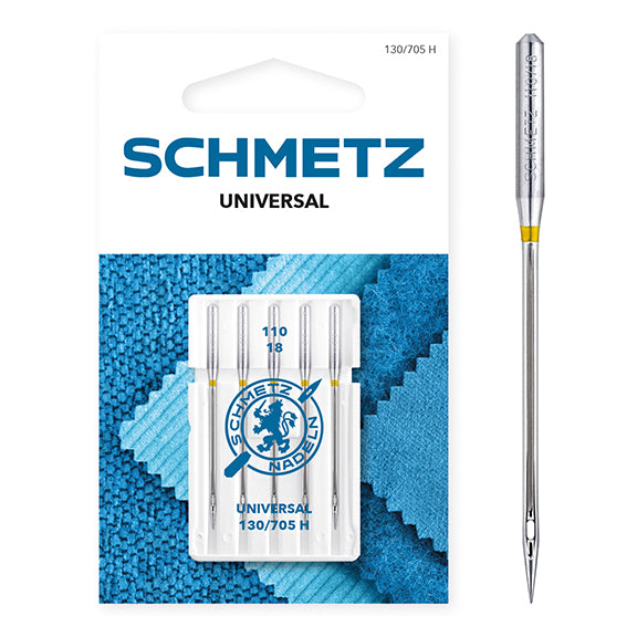 Machine Needles - Universal 110/18 (pack of 5) by Schmetz