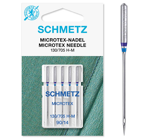 Machine Needles - Microtex 90/14 (pack of 5) by Schmetz