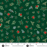Makower Christmas Nutcracker Foliage Green