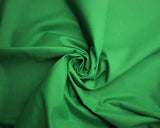 Polycotton Basics in Plain Emerald Green