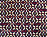 Ponte Roma Geometric Retro Burgundy