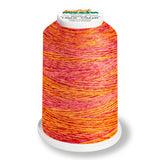 Overlocker Thread (Aeroflock) 1000m Col 9506 Coral Fish Variegated