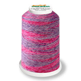 Overlocker Thread (Aeroflock) 1000m Col 9513 Petunia Variegated