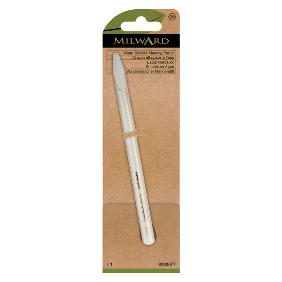 Tailor's Chalk Pencil -Water Soluble 3mm by Milward Green