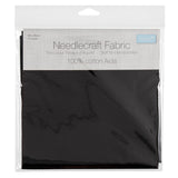 Aida Needlecraft Fabric 14 Count 30cm x 45cm Black
