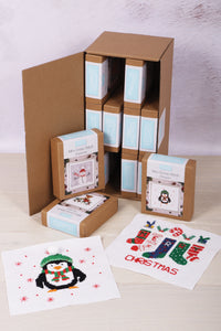 Cross Stitch Kit - 12 Days Of Christmas (Advent Calendar)