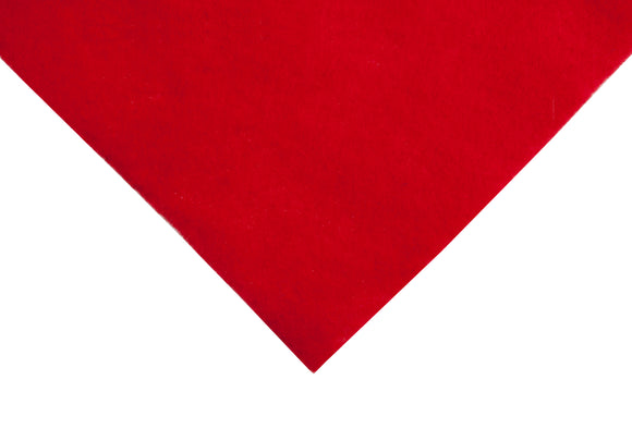 Felt A4 Sheet in Oriental Red 22.5cm x 30cm (9