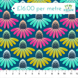 Anna Maria Textiles Perennial Borders Blue