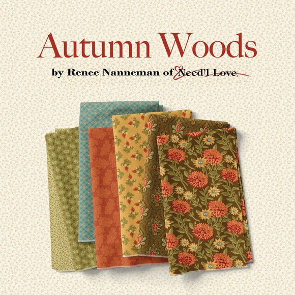 Charm Pack: Autumn Woods by Andover Fabrics
