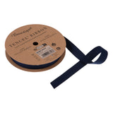 Ribbon Tencel Biodegradable 16mm Col 370 Navy