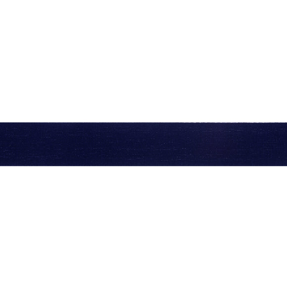 Ribbon Tencel Biodegradable 25mm Col 370 Navy