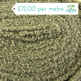 Boucle (Heavy) in Plain Sage Green