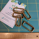 Buckle (Slide) 50mm x 25mm Bronze