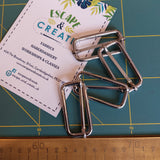 Buckle (Slide) 50mm x 25mm Nickel Silver