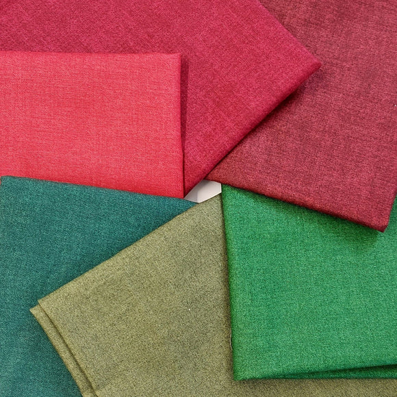 FQ Bundle Christmas Linen Texture (6 for the price of 5)