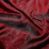 Dress Lining (Paisley Jacquard) in Red