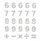 Advent Calendar Numbers Sparkly Diamante (55 pieces)