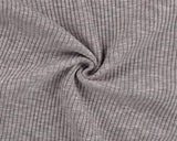Ribbing in Marl Lilac Pink (Tubular/Heavy/Bamboo)